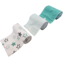 Зареди изображението от галерия, 3 ролки Многократна тоалетна хартия, 100% памук 