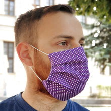 Зареди изображението от галерия, 5 Pack Reusable Face Masks Rainbow, Cotton Face Masks, Face Mask Washable 